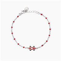 Bracciale Mabina Bambino Racing-Tag in Argento 533932
